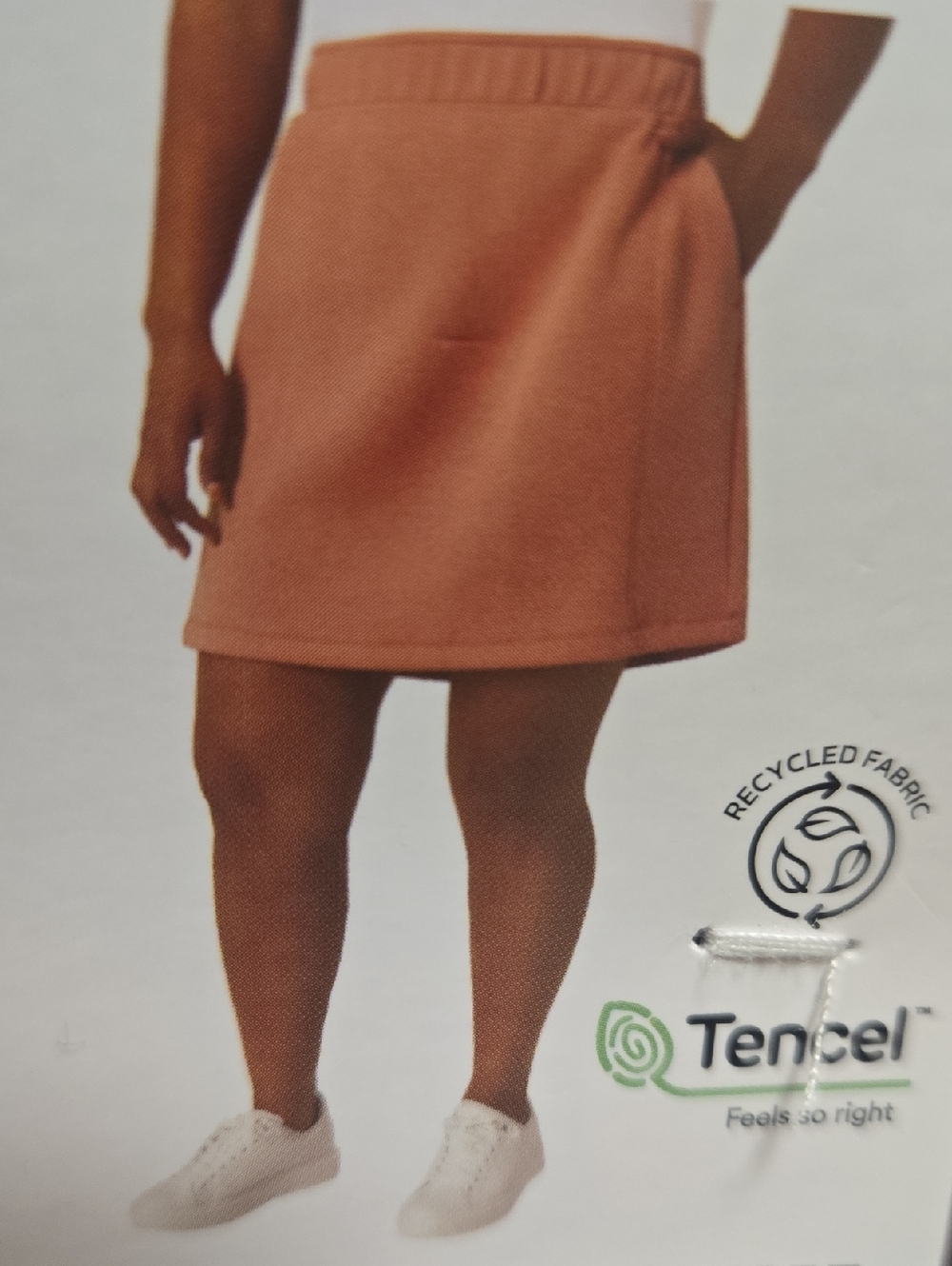 Mondetta Mini Skirt in Terracotta